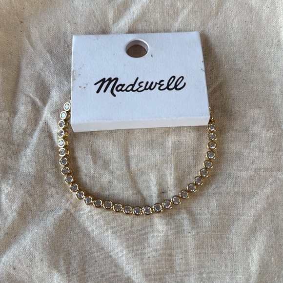 Madewell The Tennis Collection Bezel Set Crystal Bracelet - Picture 5 of 7